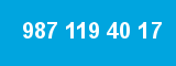987 119 40 17